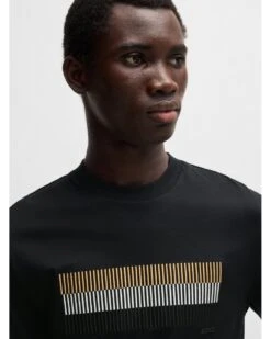 BOSS Mens C-Thompson Bar T-Shirt Black 8 BOSS Mens C-Thompson Bar T-Shirt Black -Repertoire Fashion Store boss mens c thompson bar t shirt black p45914 303422 image