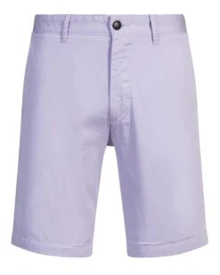 BOSS Mens Chino Slim Shorts Lilac Purple