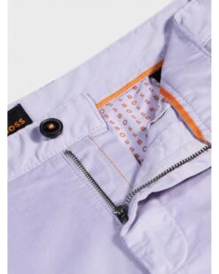 BOSS Mens Chino Slim Shorts Lilac Purple -Repertoire Fashion Store boss mens chino slim shorts lilac purple p46469 314342 image