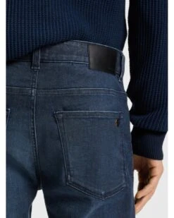 BOSS Mens Delaware BO Slim Fit Stretch Jeans Dark Blue -Repertoire Fashion Store boss mens delaware bo slim fit stretch jeans dark blue p46674 315901 image