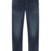 BOSS Mens Delaware Soft Motion Slim Jeans Dark Blue -Repertoire Fashion Store boss mens delaware soft motion slim jeans dark blue p47016 320260 image