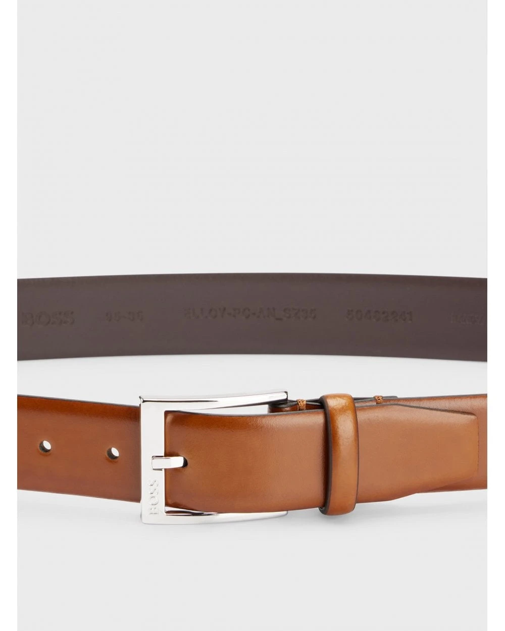 BOSS Mens Elloy-PC Belt Brown 4 BOSS Mens Elloy-PC Belt Brown - Image 4