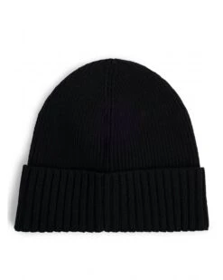 BOSS Mens Fati Ribbed Beanie Hat Black -Repertoire Fashion Store boss mens fati ribbed beanie hat black p45608 295199 image