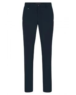 BOSS Mens Genius Slim Fit Trousers Navy