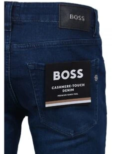 BOSS Mens H-Delaware Cashmere Touch Jeans Navy -Repertoire Fashion Store boss mens h delaware cashmere touch jeans navy p46610 315580 image