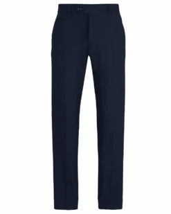 BOSS Mens H Genius Slim Fit Trousers Dark Blue