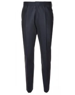 BOSS Mens H-Huge Dark Blue Three-Piece Peak Lapel Suit -Repertoire Fashion Store boss mens h huge dark blue three piece peak lapel suit p42501 257663 image