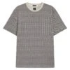 BOSS Mens H-Taut 102 Check T-Shirt Grey -Repertoire Fashion Store boss mens h taut 102 check t shirt grey p46589 315312 image