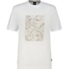 BOSS Mens H-Taut 81 Block T-Shirt White -Repertoire Fashion Store boss mens h taut 81 block t shirt white p46524 313356 image
