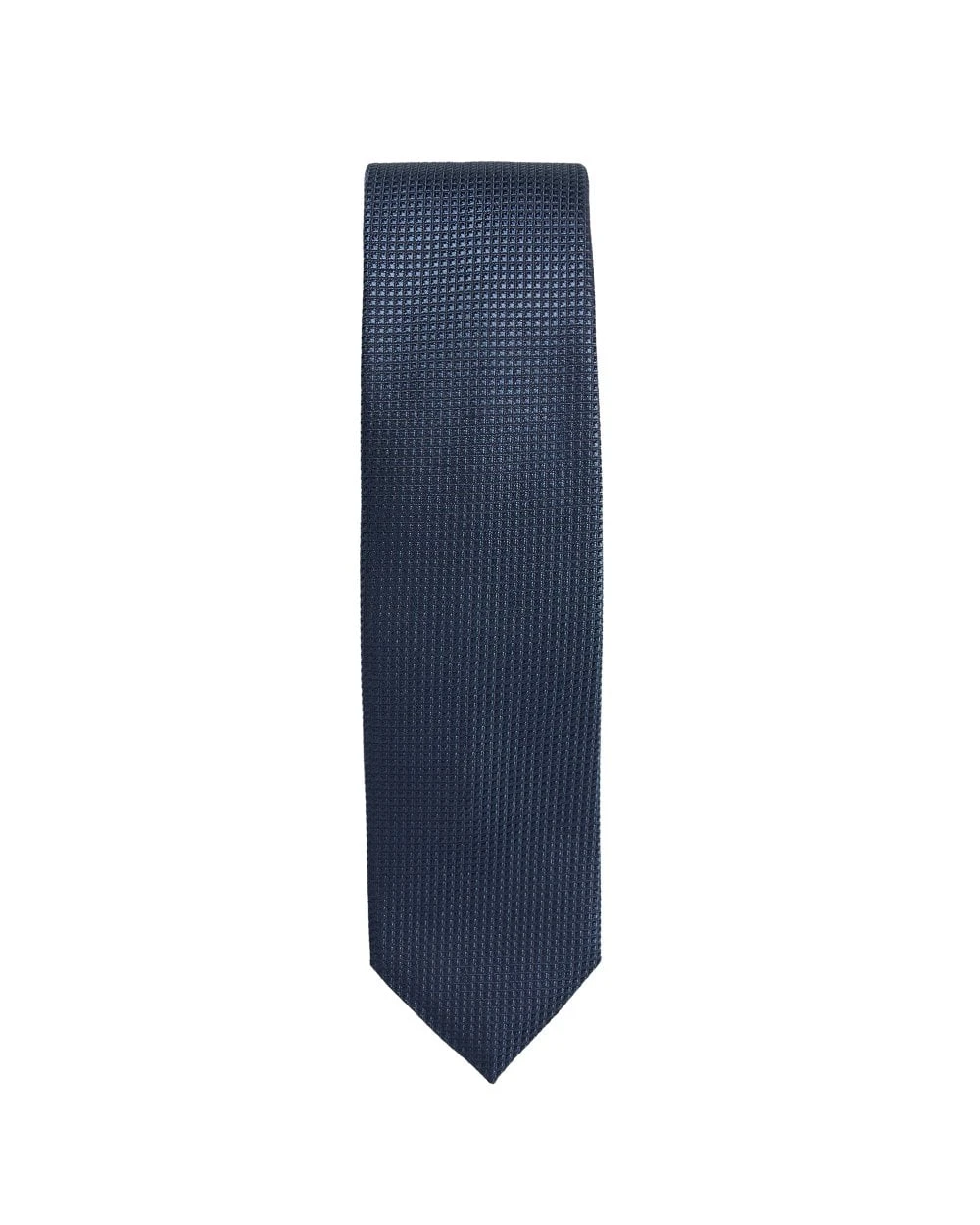 BOSS Mens H-Tie Dark Blue Micro Structure Tie 1 BOSS Mens H-Tie Dark Blue Micro Structure Tie