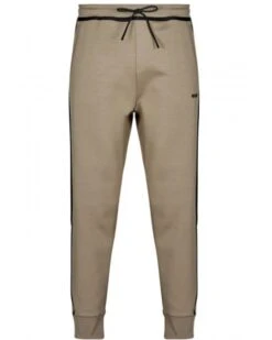 BOSS Mens Hadiko Tape Trackpants Green