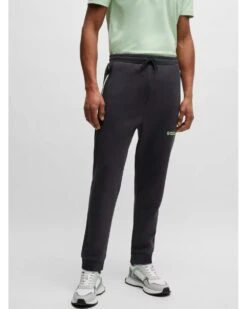 BOSS Mens Haiko 1 Tracksuit Bottoms Charcoal Grey -Repertoire Fashion Store boss mens haiko 1 tracksuit bottoms charcoal grey p44947 287057 image