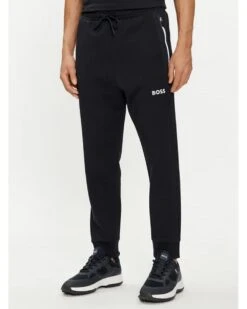 BOSS Mens Haiko 1 Tracksuit Bottoms Dark Blue