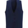 BOSS Mens Huge6Weste Blue Slim Fit Waistcoat -Repertoire Fashion Store boss mens huge6weste blue slim fit waistcoat p37458 180696 image