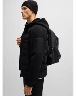 BOSS Mens J-Cloud Hybrid Jacket Black -Repertoire Fashion Store boss mens j cloud hybrid jacket black p45674 302176 image