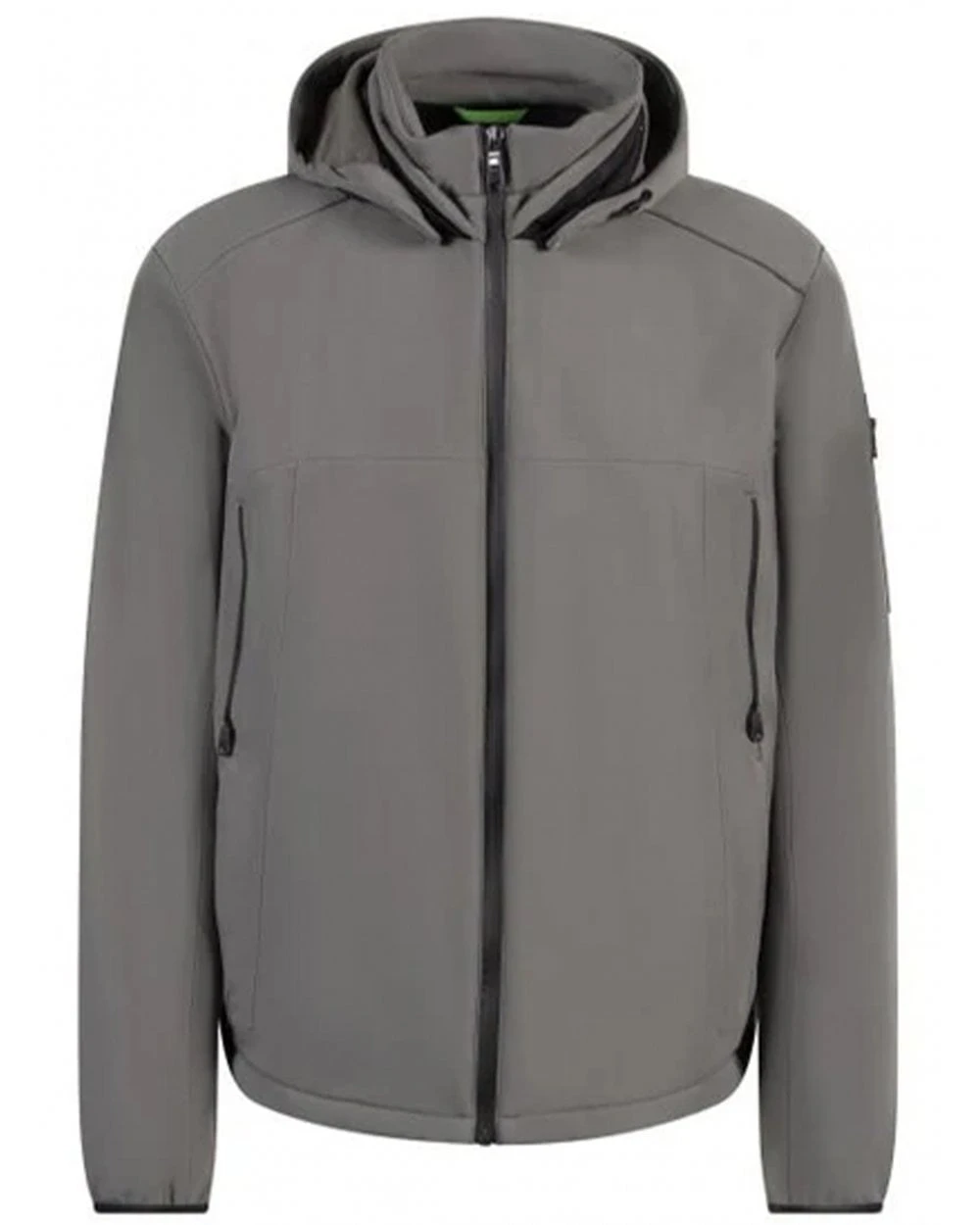 BOSS Mens J_Zem Shell Jacket Light Grey 1 BOSS Mens J_Zem Shell Jacket Light Grey