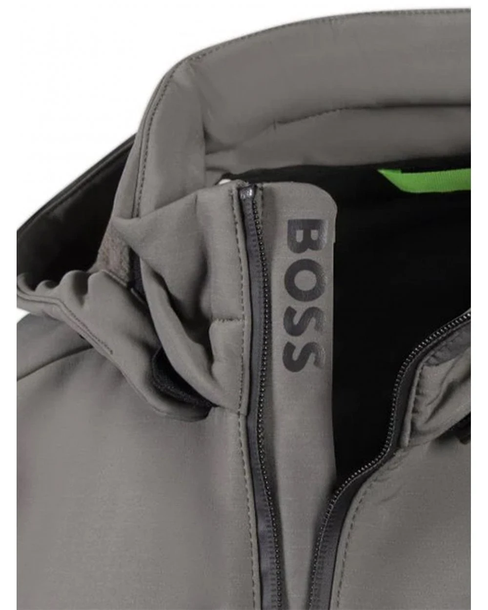 BOSS Mens J_Zem Shell Jacket Light Grey 2 BOSS Mens J_Zem Shell Jacket Light Grey - Image 2