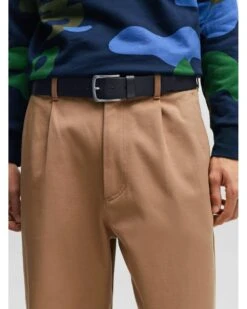 BOSS Mens Jor V Leather Buckle Belt Navy 5 BOSS Mens Jor V Leather Buckle Belt Navy -Repertoire Fashion Store boss mens jor v leather buckle belt navy p44445 280040 image