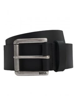 BOSS Mens Joris SZ40 Roller Belt Black
