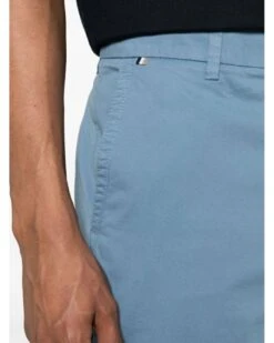 BOSS Mens Kaiton Slim Fit Chino Trousers Blue -Repertoire Fashion Store boss mens kaiton slim fit chino trousers blue p45007 287635 image