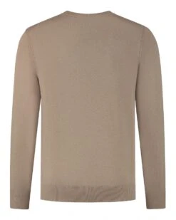 BOSS Mens Kanovano_S Patch Logo Jumper Green -Repertoire Fashion Store boss mens kanovano s patch logo jumper green p46995 320551 image