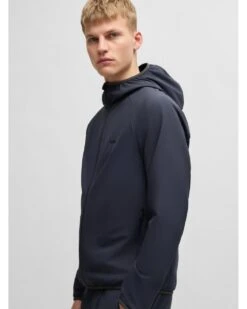 BOSS Mens L_Commuter Zip Jacket Dark Blue -Repertoire Fashion Store boss mens l commuter zip jacket dark blue p46501 309210 image