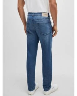 BOSS Mens Main Regular Fit Jeans Blue -Repertoire Fashion Store boss mens main regular fit jeans blue p45011 290119 image