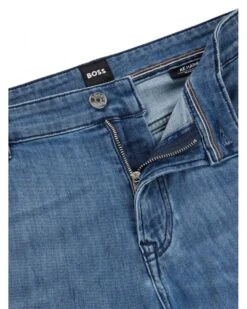 BOSS Mens Main Regular Fit Jeans Blue -Repertoire Fashion Store boss mens main regular fit jeans blue p45011 290134 image