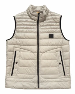 BOSS Mens Odena Gilet Light Beige