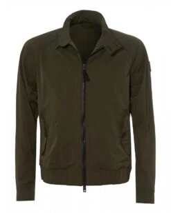 Repertoire Fashion Store -Repertoire Fashion Store boss mens osames d lightweight olive green bomber jacket p31359 138919 image