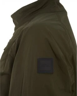 BOSS Mens Osames-D Lightweight Olive Green Bomber Jacket -Repertoire Fashion Store boss mens osames d lightweight olive green bomber jacket p31359 138929 image