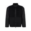 BOSS Mens Panoramica Hybrid Knit Jacket Black -Repertoire Fashion Store boss mens panoramica hybrid knit jacket black p45839 300173 image