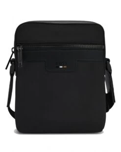 BOSS Mens Ray_N Zip Reporter Bag Black