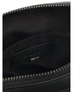 BOSS Mens Ray_N Zip Reporter Bag Black -Repertoire Fashion Store boss mens ray n zip reporter bag black p45909 313296 image