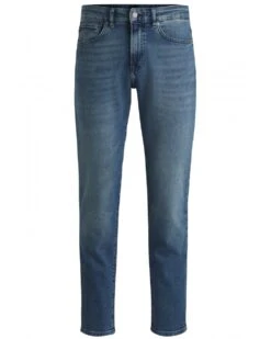 BOSS Mens RE.Maine BC-C Regular Fit Jeans Mid Blue