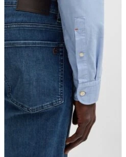 BOSS Mens Re.Maine Regular Fit Jeans Dark Blue -Repertoire Fashion Store boss mens re maine regular fit jeans dark blue p46459 312304 image