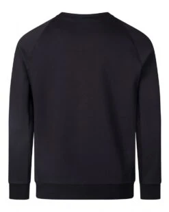 BOSS Mens Sablo Rib Sweatshirt Black -Repertoire Fashion Store boss mens sablo rib sweatshirt black p46506 309313 image