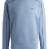BOSS Mens Salbo 1 Sweatshirt Open Blue 11 BOSS Mens Salbo 1 Sweatshirt Open Blue -Repertoire Fashion Store boss mens salbo 1 sweatshirt open blue p45171 292146 image