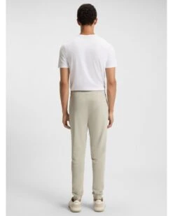 BOSS Mens SeStart Terry Patch Logo Tracksuit Sweatpants Light Beige -Repertoire Fashion Store boss mens sestart terry patch logo tracksuit sweatpants light beige p47011 320314 image