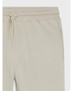 BOSS Mens SeStart Terry Patch Logo Tracksuit Sweatpants Light Beige -Repertoire Fashion Store boss mens sestart terry patch logo tracksuit sweatpants light beige p47011 320322 image