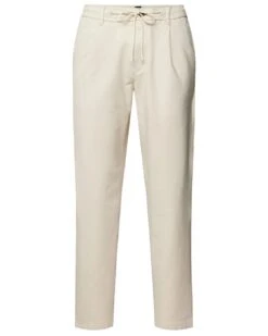 BOSS Mens Skay Open White Drawstring Trousers