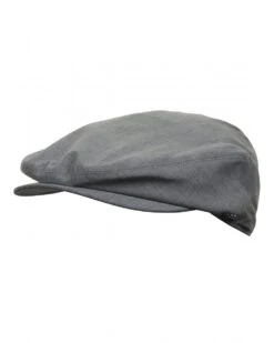 BOSS Mens Steffan Flat Cap Medium Grey