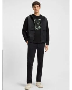 BOSS Mens Style TE_Animali Graphic Print T-Shirt Black -Repertoire Fashion Store boss mens style te animali graphic print t shirt black p46661 315653 image