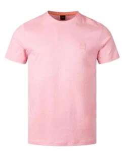 BOSS Mens Tales T-Shirt Pink
