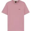 BOSS Mens Tee Logo T-Shirt Pink -Repertoire Fashion Store boss mens tee logo t shirt pink p46622 315041 image