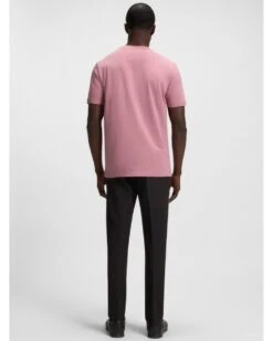 BOSS Mens Tee Logo T-Shirt Pink 9 BOSS Mens Tee Logo T-Shirt Pink -Repertoire Fashion Store boss mens tee logo t shirt pink p46622 315065 image