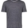 BOSS Mens Tiburt Striped Cotton/Linen T Shirt, Dark Blue Tee 9 BOSS Mens Tiburt Striped Cotton/Linen T Shirt, Dark Blue Tee -Repertoire Fashion Store boss mens tiburt striped cotton linen t shirt dark blue tee p41395 247546 image