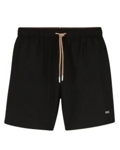 BOSS Mens Tio Swim Shorts Black