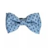 BOSS Mens Vintage Pale Blue Flower Pattern Bow Tie -Repertoire Fashion Store boss mens vintage pale blue flower pattern bow tie p37472 180311 image