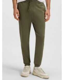BOSS Mens Westart Patch Logo Tracksuit Bottoms Olive Green -Repertoire Fashion Store boss mens westart patch logo tracksuit bottoms olive green p46667 315757 image